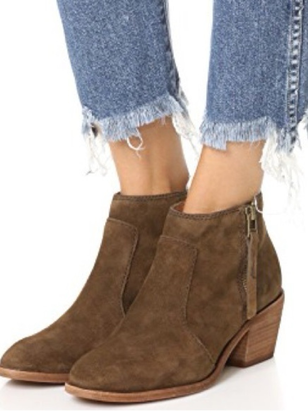 Madewell Janice Suede Ankle Boots